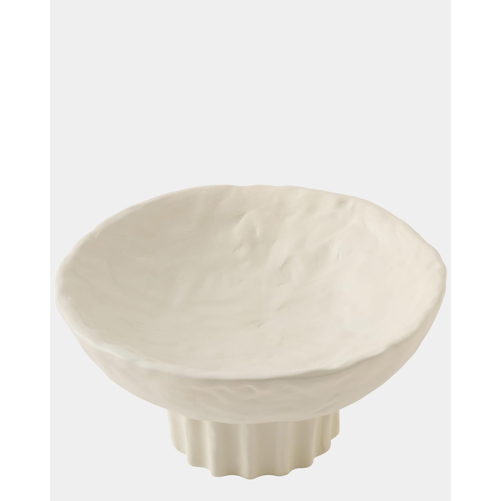 Global Views Quatrain Bowl White