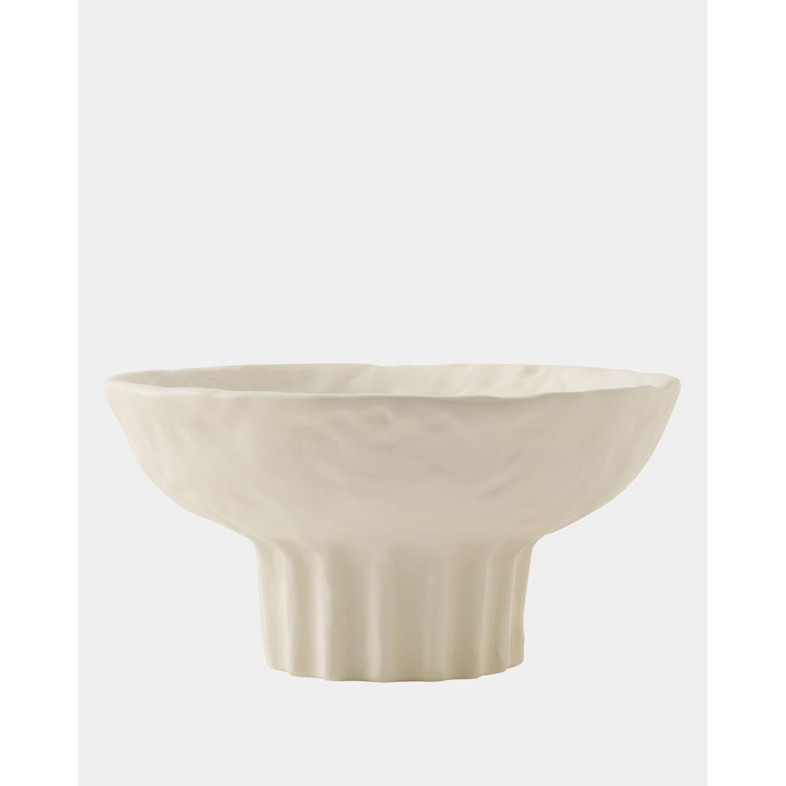 Global Views Quatrain Bowl White