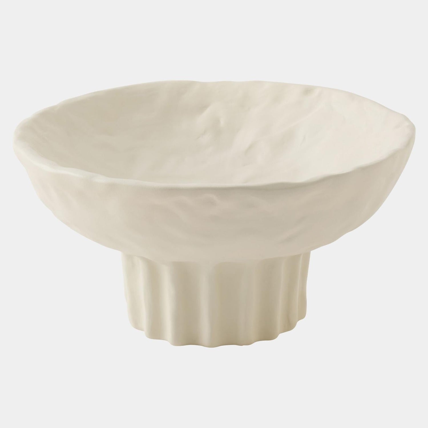 Global Views Quatrain Bowl White
