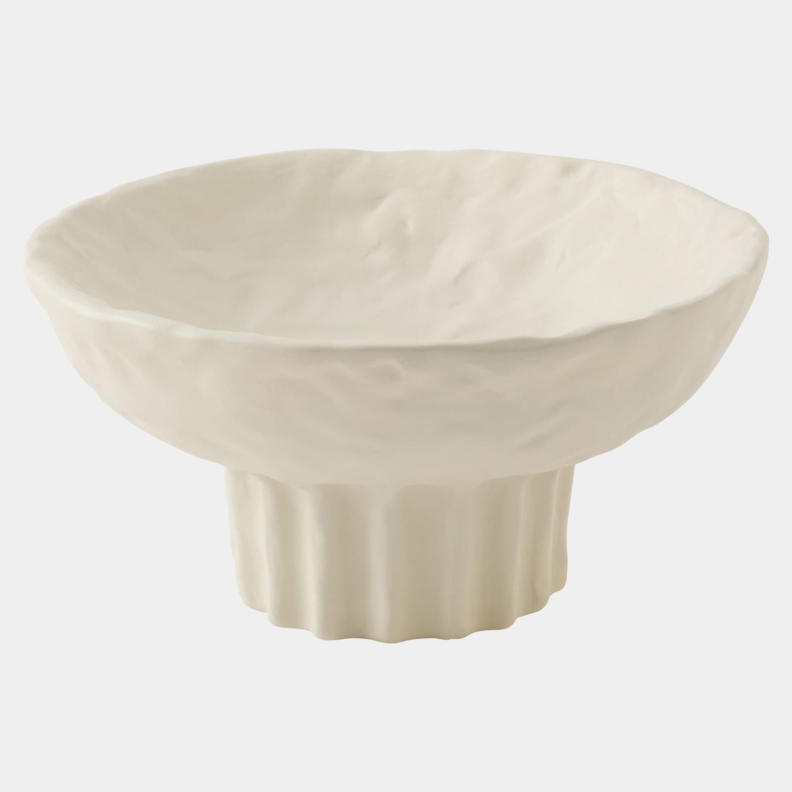 Global Views Quatrain Bowl White
