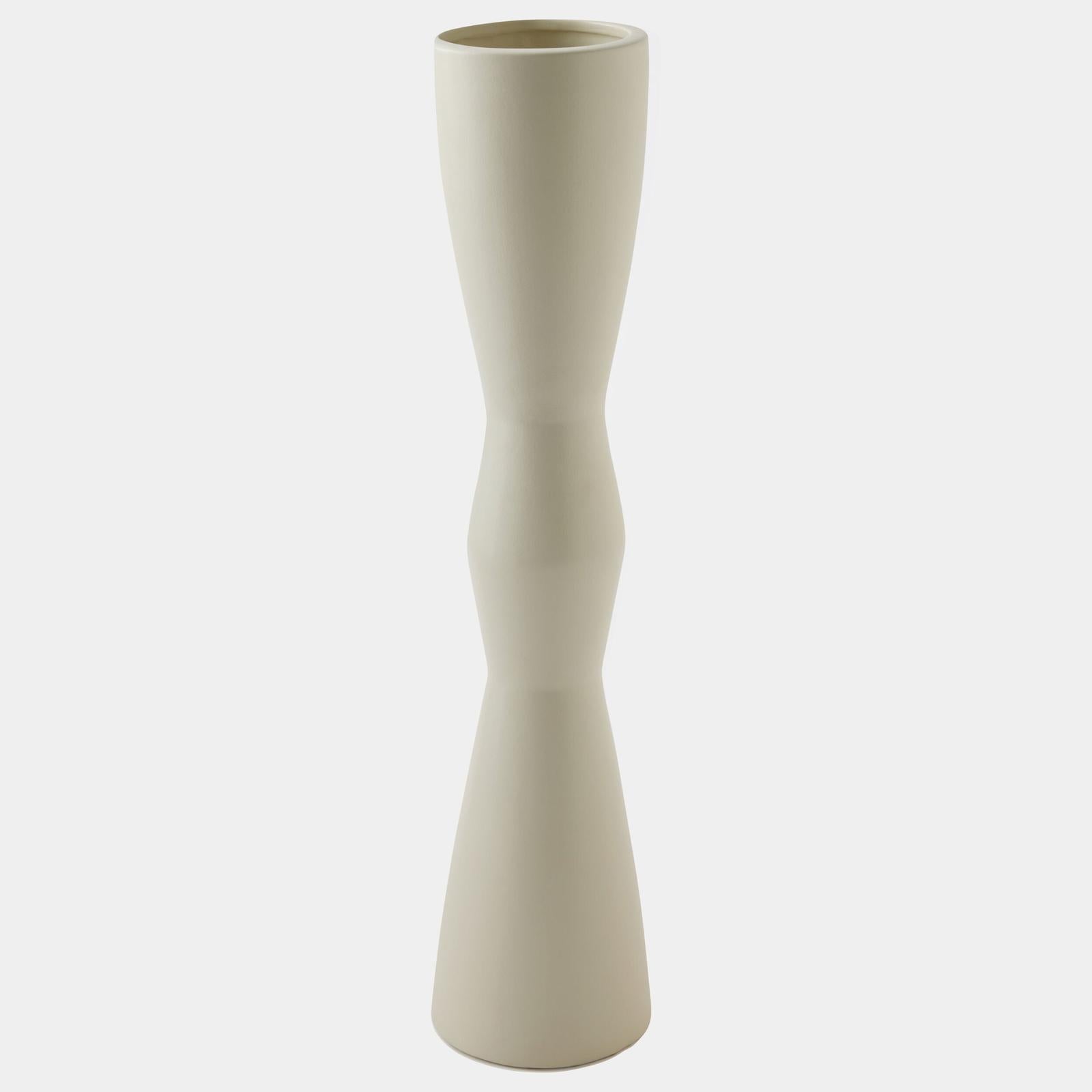 Global Views Pila White Vase