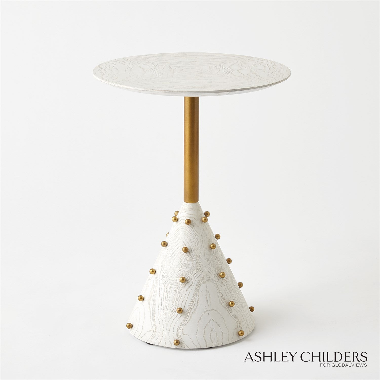 Global Views Spheres Drink Table by Ashley Childers Clearance