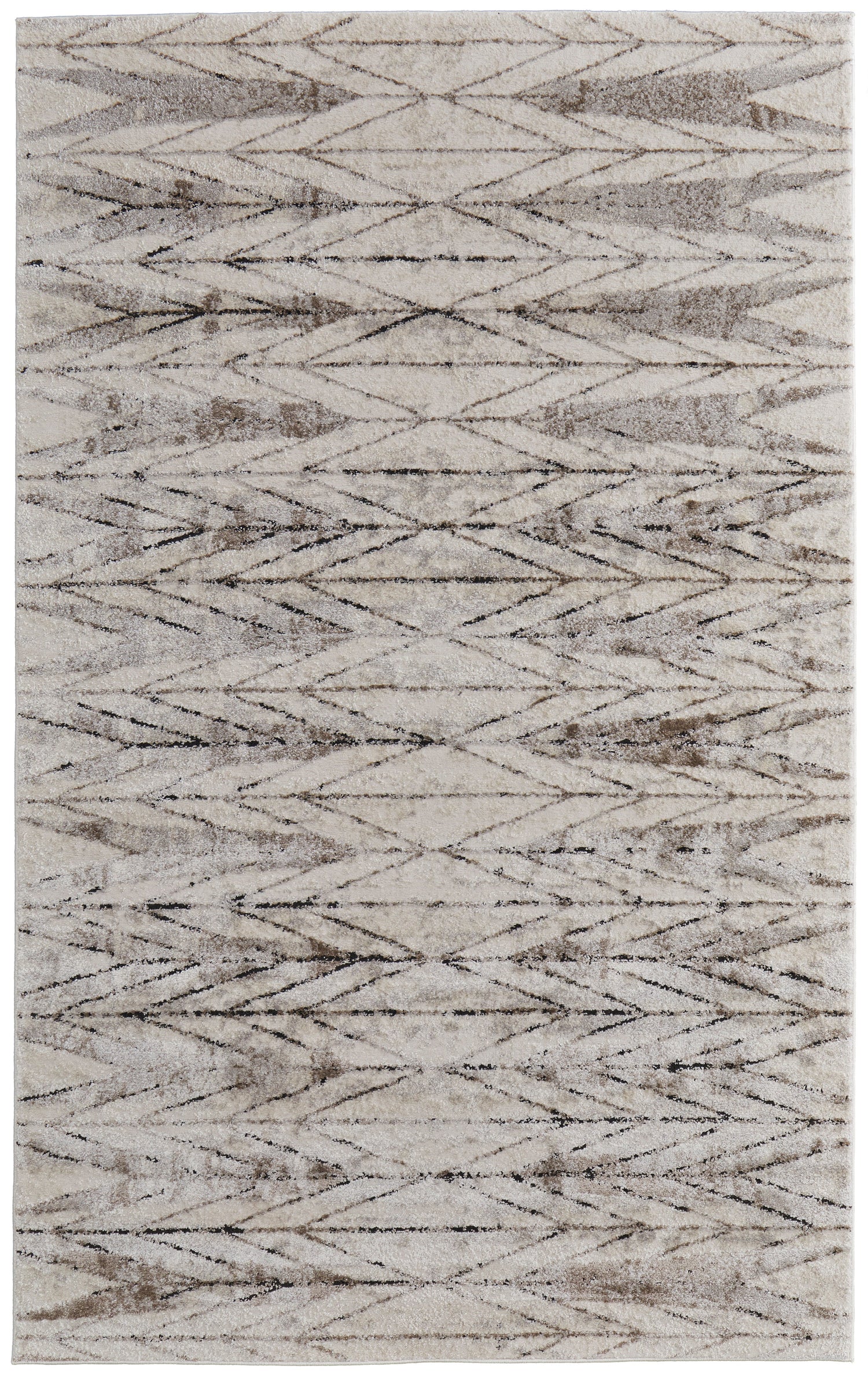 Feizy Vancouver 39NTF Rug in Beige/Brown