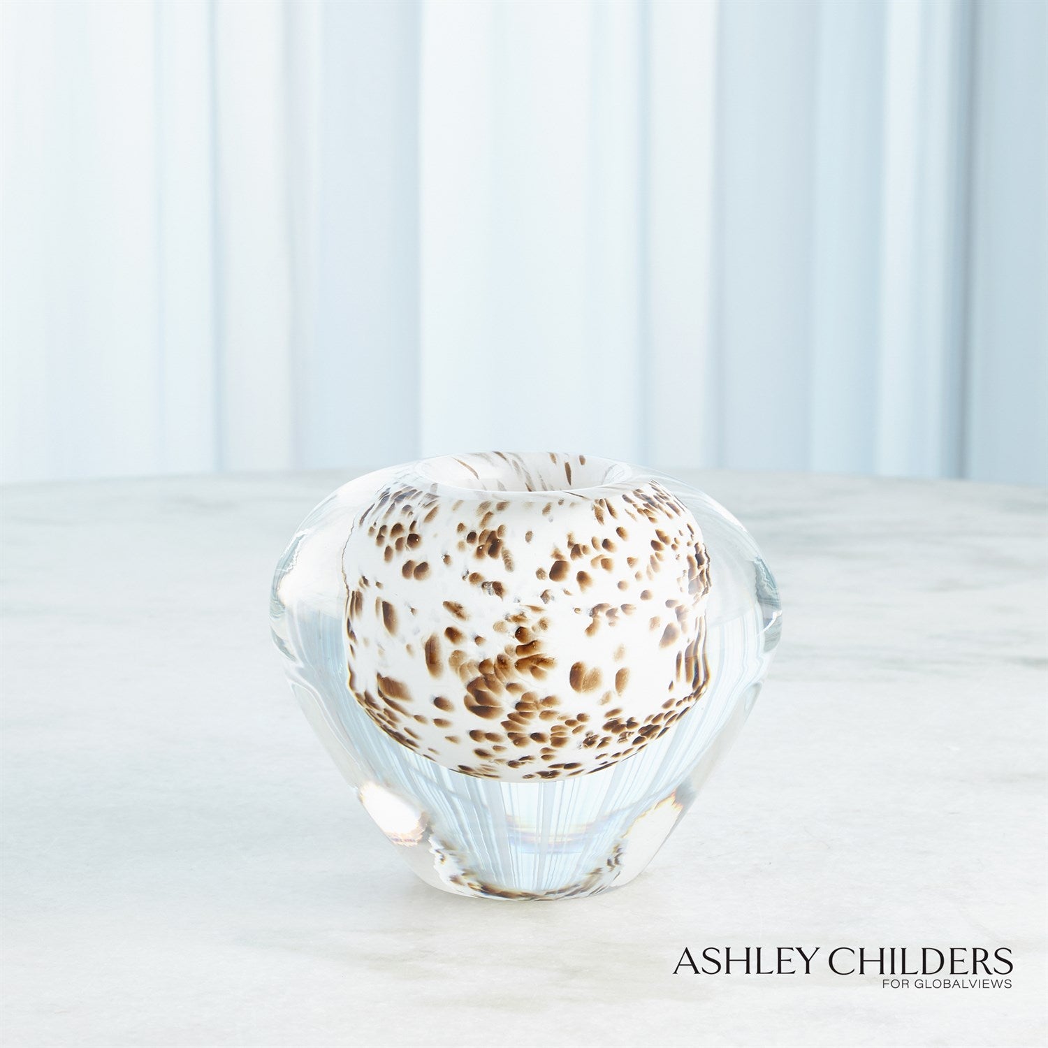 Global Views Brown Spots Livingston Vase by Ashley Childers
