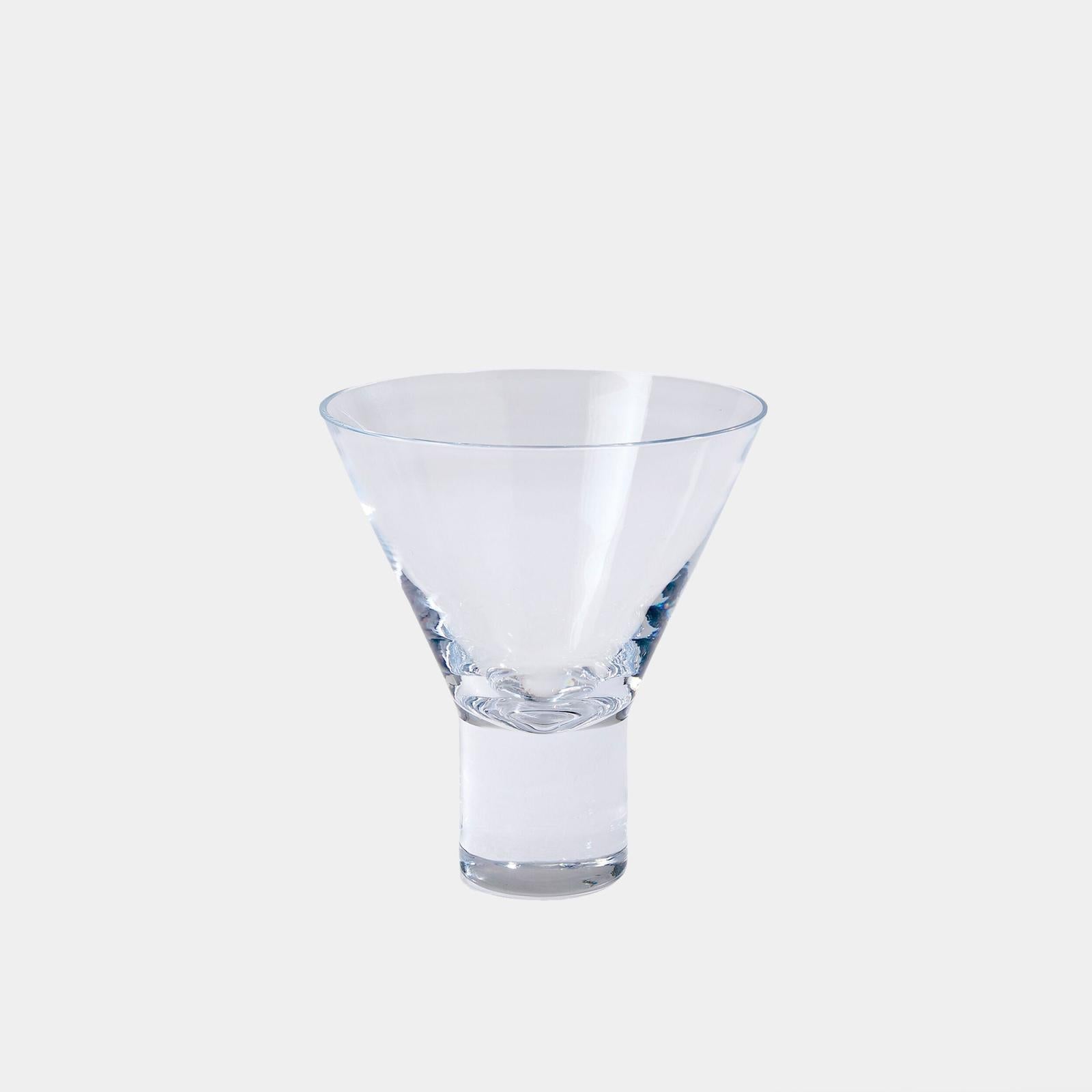Global Views Jensen Footed Martini Glass Clearance