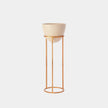 Global Views Wise Egg Antique Gold Leaf Planter
