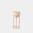 Global Views Wise Egg Antique Gold Leaf Planter