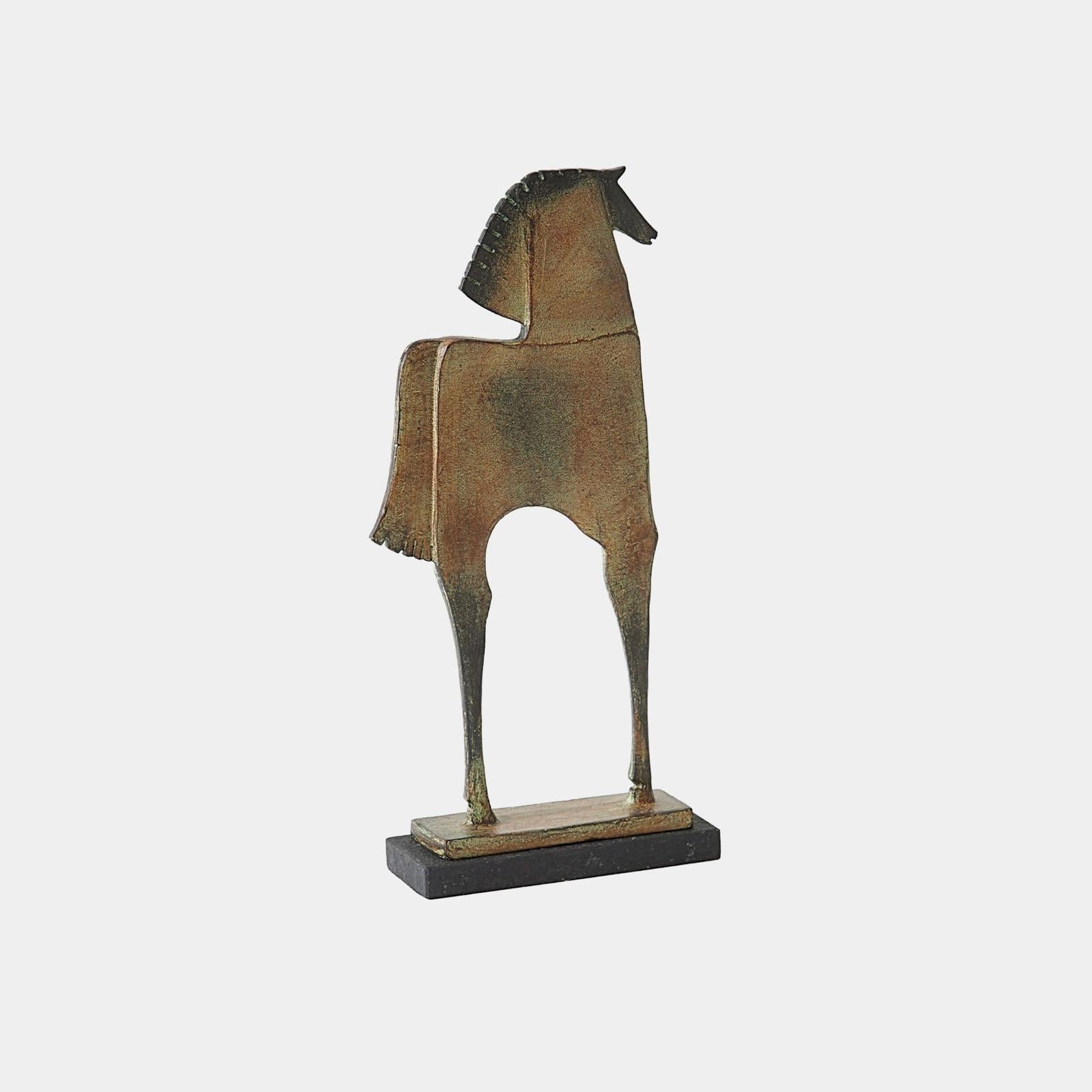 Global Views Trojan Horse Sculpture