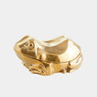 Global Views Solid Brass Frog Box