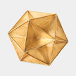 Global Views Polaris Brass Sphere