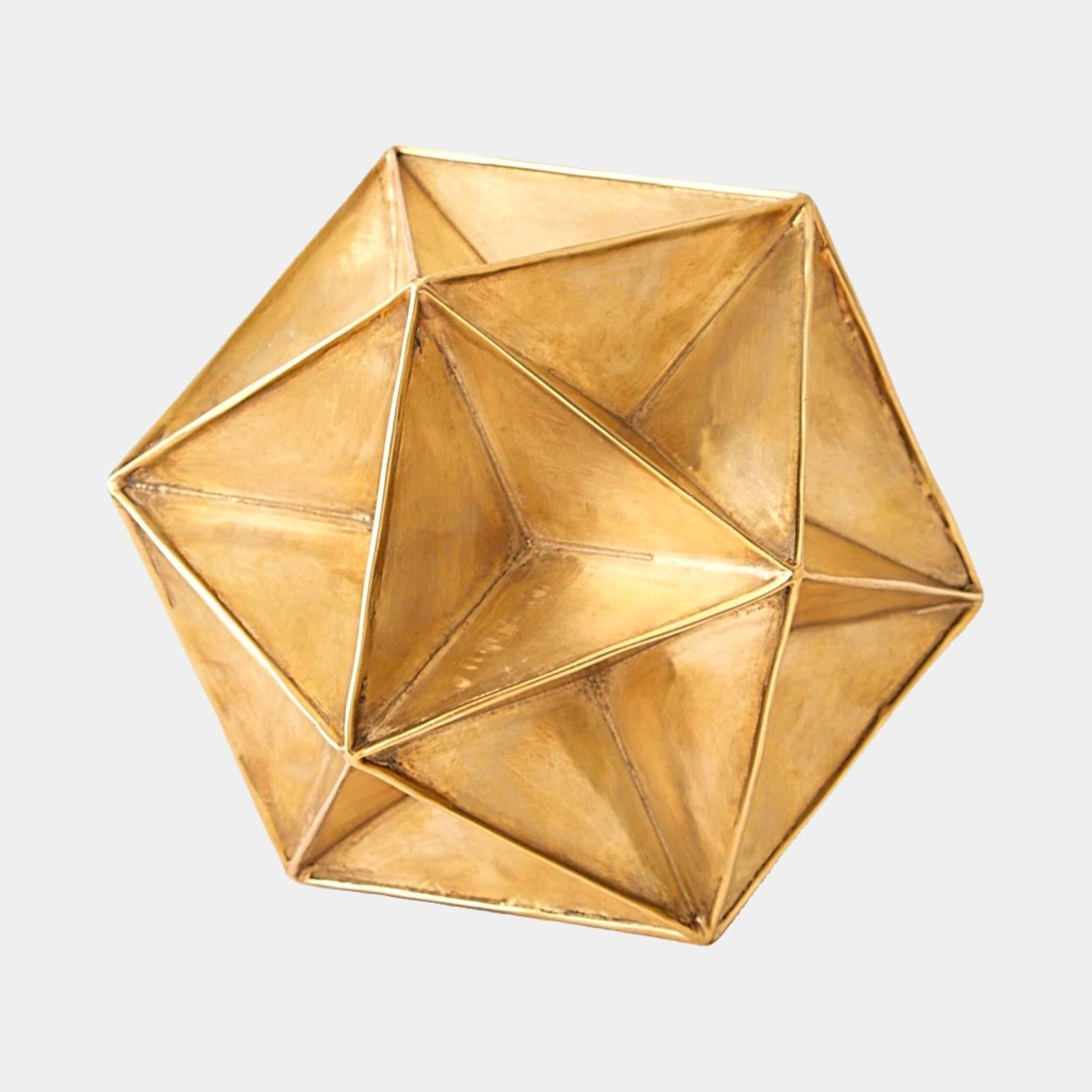 Global Views Polaris Brass Sphere