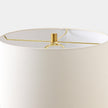 Global Views Grooved Marble Lamp
