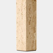 Global Views Viola Travertine Carved Lamp
