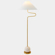 Global Views Swerve Floor Lamp