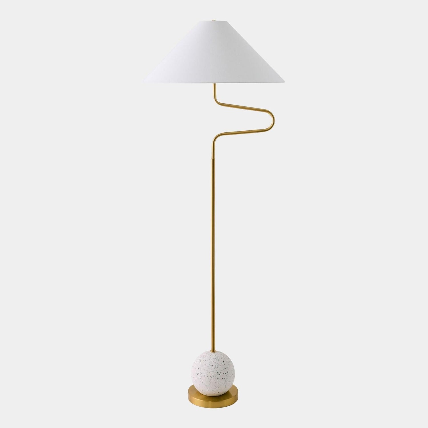 Global Views Swerve Floor Lamp