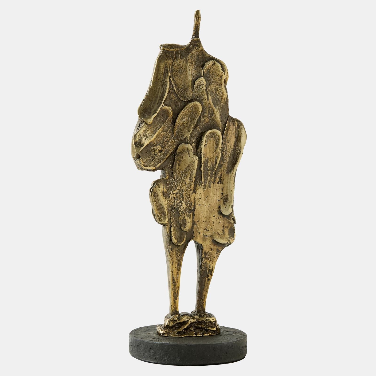 Global Views Pollici Brass Sculpture
