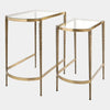 Global Views Set of 2 Arco Textured Tables