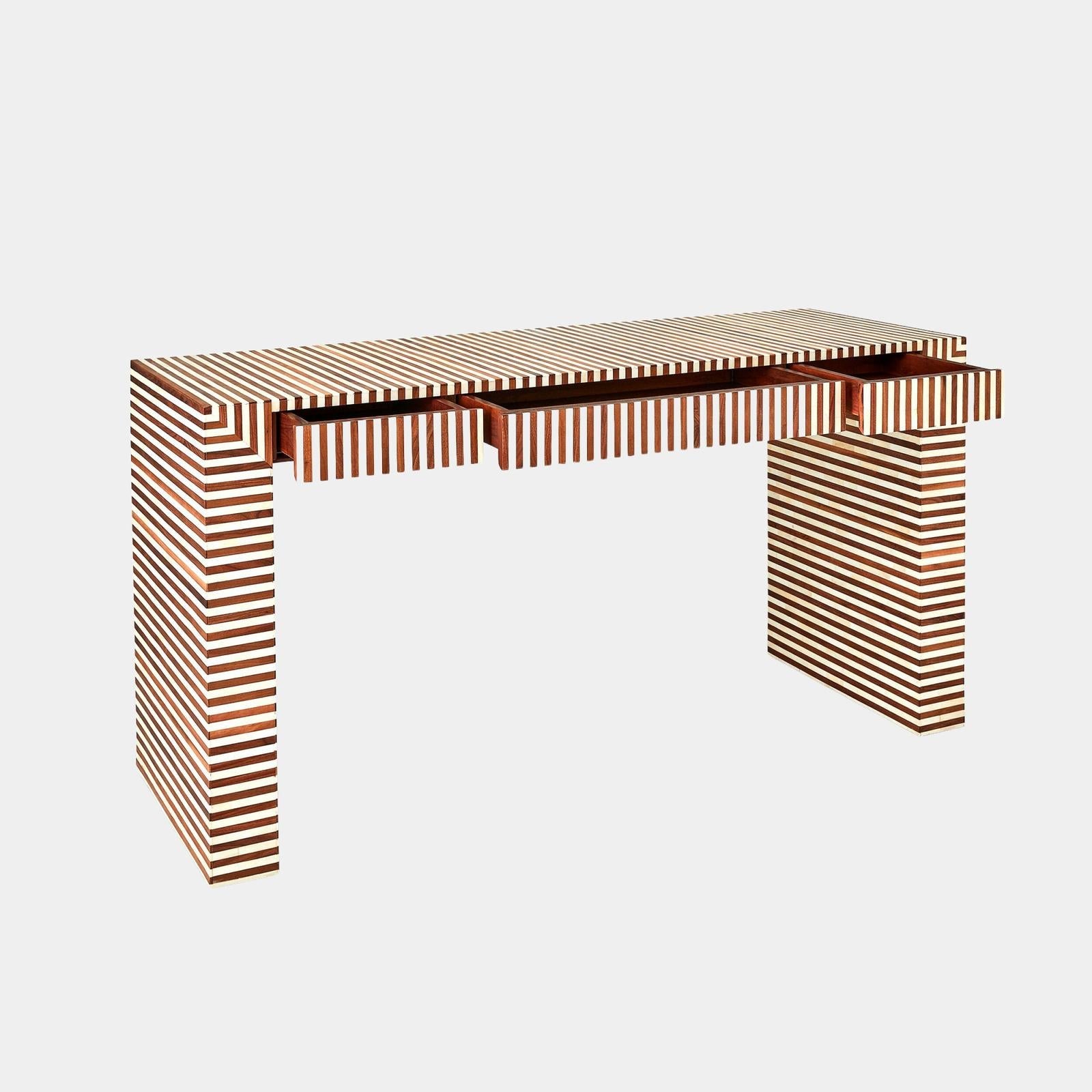Global Views Sienna Walnut Writing Desk