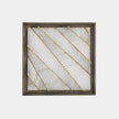 Global Views Shaddox Natural Iron and Smokey Bronze Wall Panel