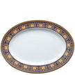 Versace Medusa Blue Platter - 13.25 inch