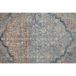 Feizy Marquette 39GVF Transitional Medallion in Blue/Red/Gray