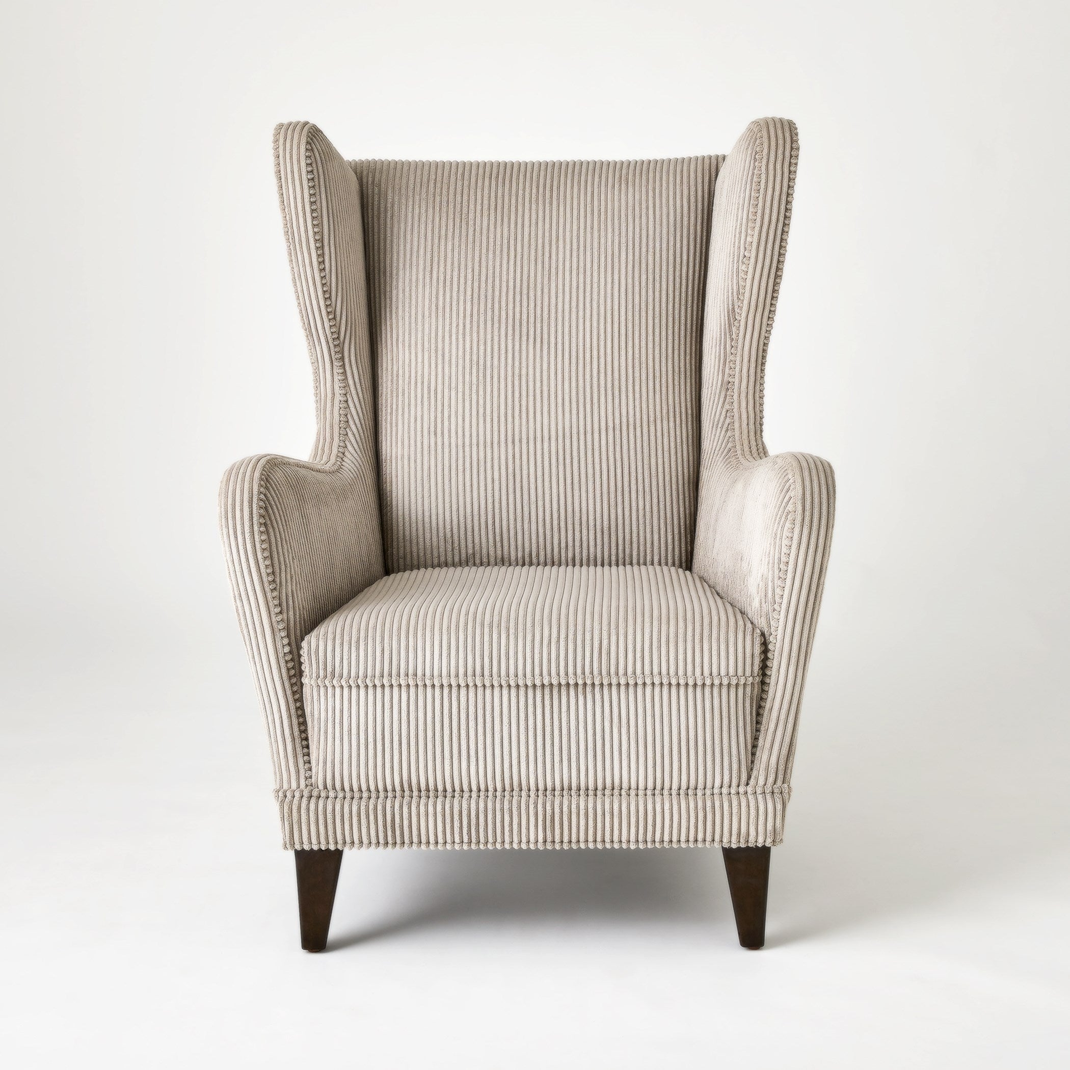 Global Views Wing Corduroy Chair