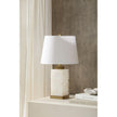 Global Views Kasia Square Alabaster Lamp