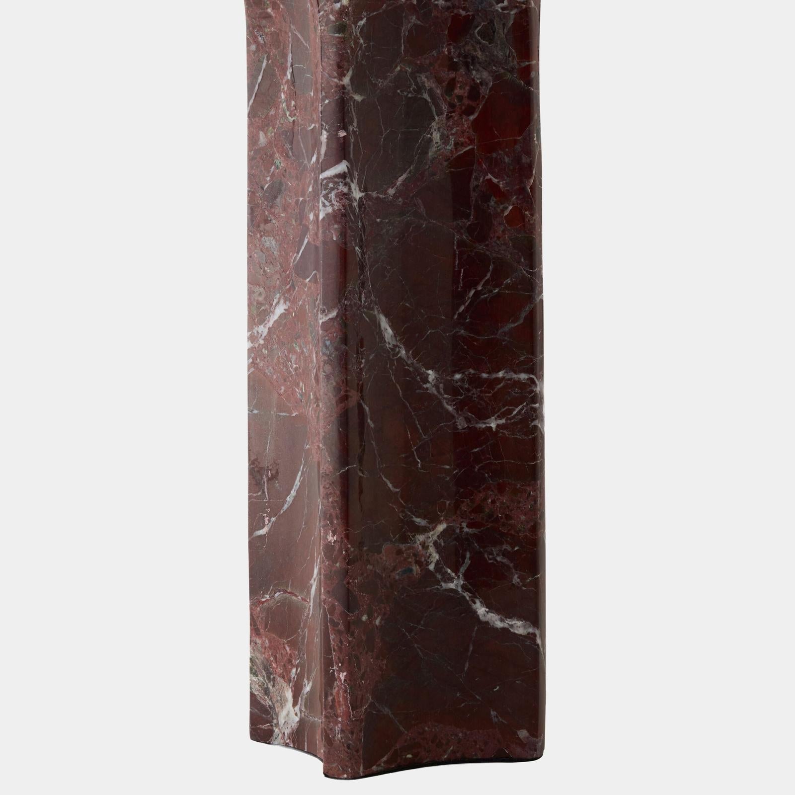 Global Views Rory Marble Column Lamp