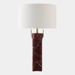 Global Views Rory Marble Column Lamp