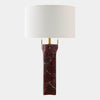 Global Views Rory Marble Column Lamp