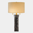 Global Views Rory Marble Column Lamp