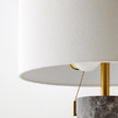 Global Views Rory Marble Column Lamp