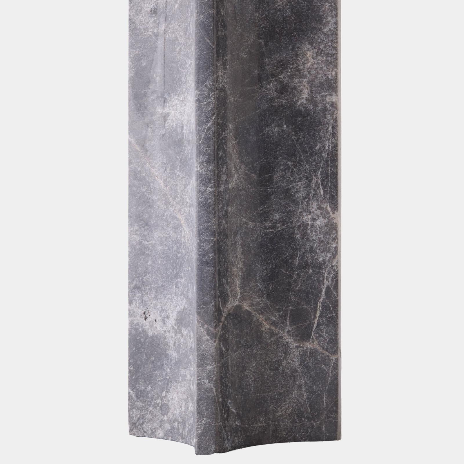 Global Views Rory Marble Column Lamp