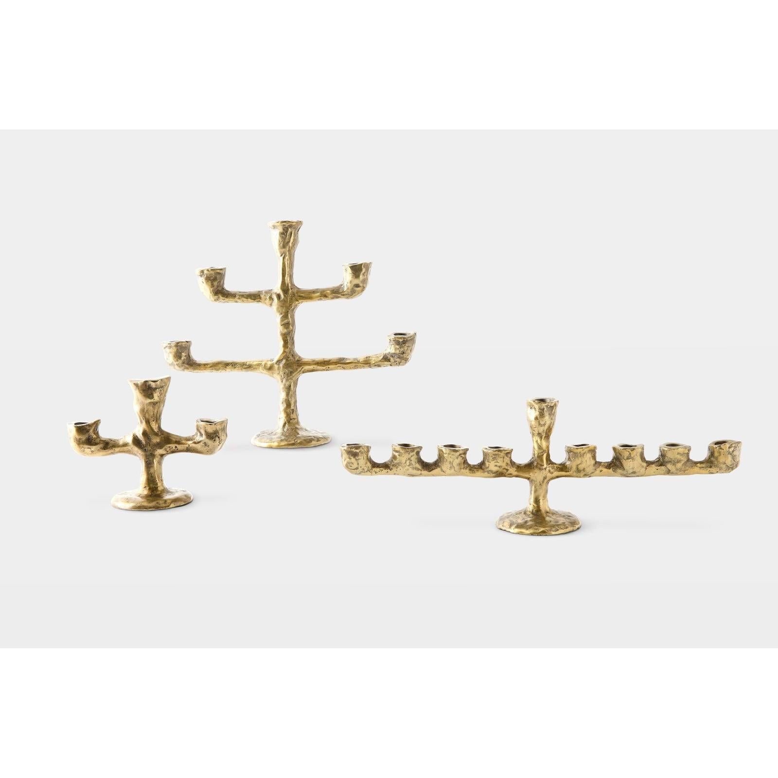 Global Views Melting Taper Candle Holder