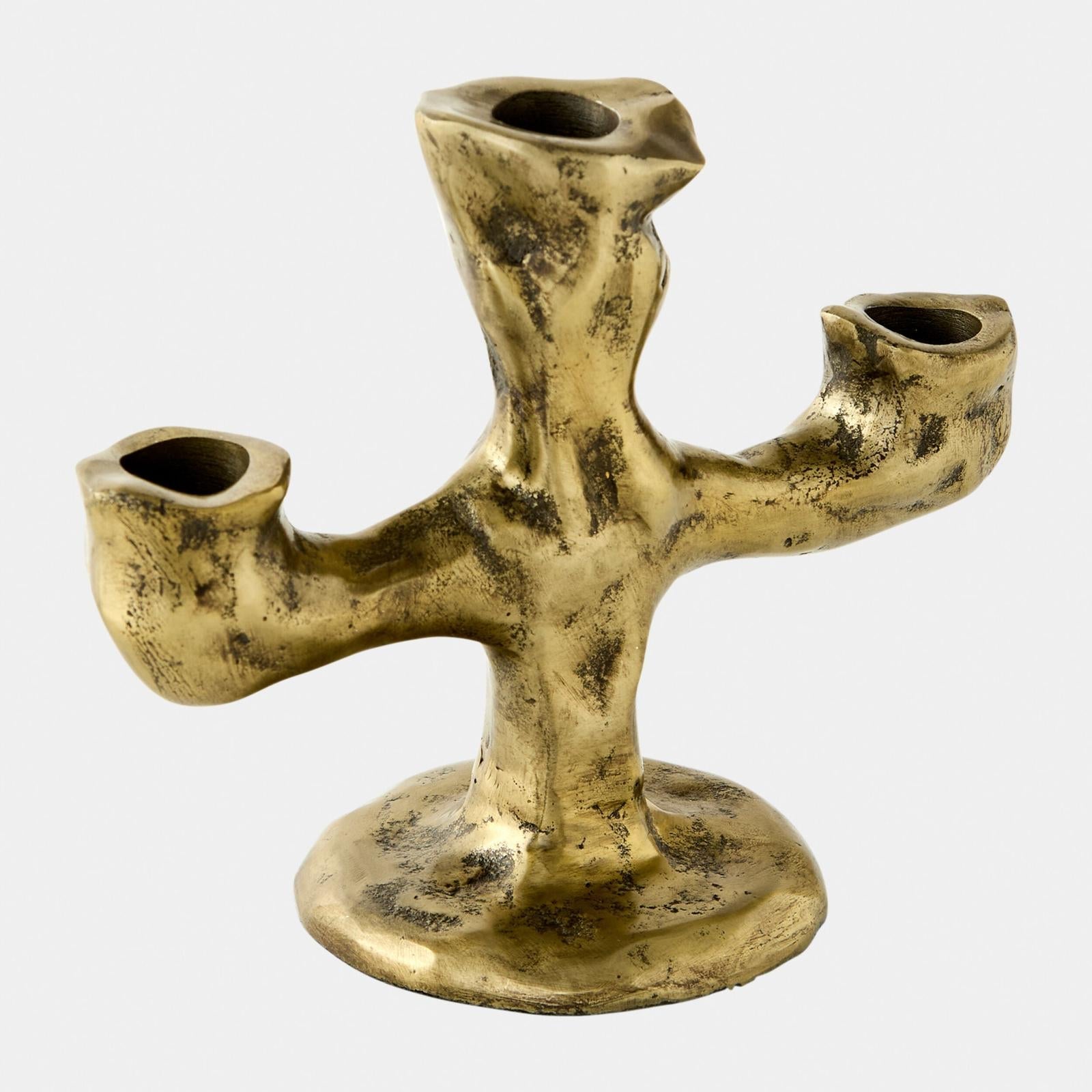 Global Views Melting Taper Candle Holder