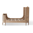 Global Views Blackened Josephine Oak Bed