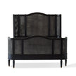 Global Views Blackened Josephine Oak Bed