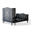 Global Views Blackened Josephine Oak Bed