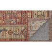 Feizy Fillmore 69CKF Transitional Medallion in Red/Ivory/Gold