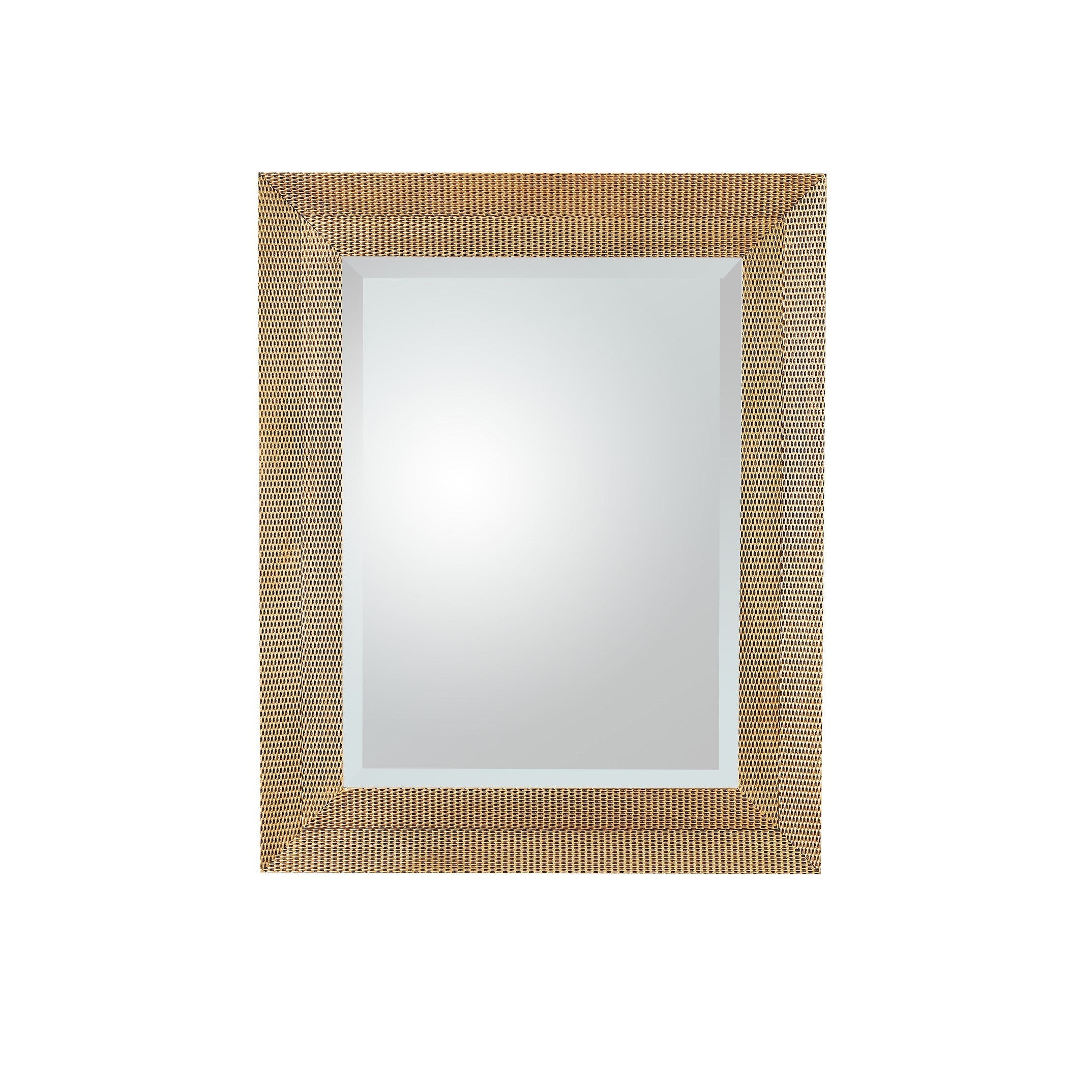 Global Views Delicate Basketweave Mirror