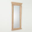 Global Views Blackened Oak Josephine Floor Mirror