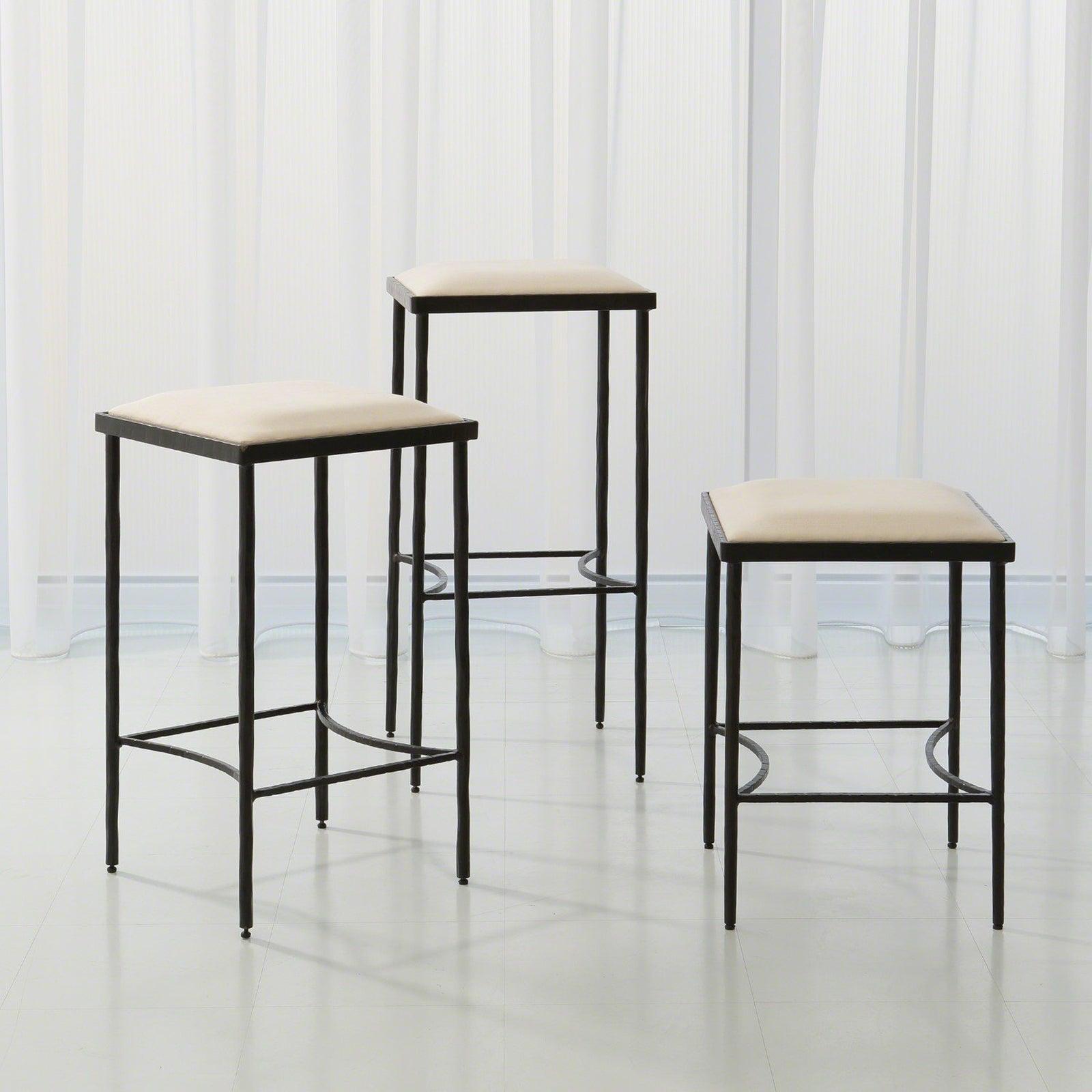 Global Views Hammered Bar Stool Clearance