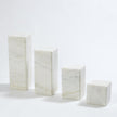 Global Views Marble Mini Pedestal