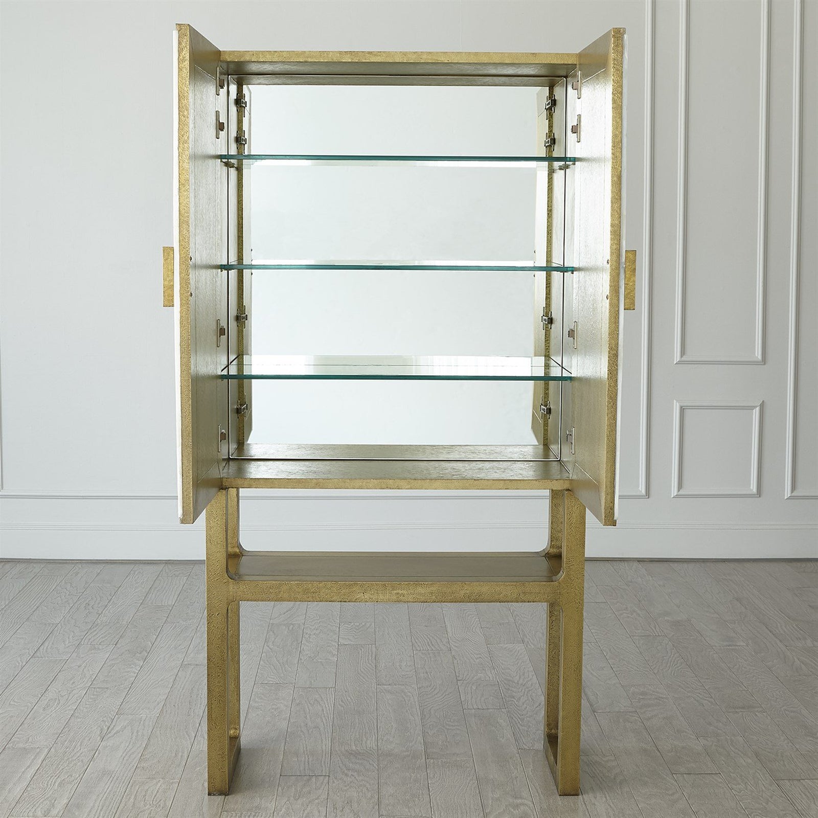 Global Views Gypsum Bar Cabinet