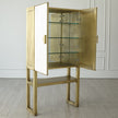 Global Views Gypsum Bar Cabinet