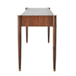 Global Views Walnut Triple Curve Desk