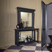 Global Views Blackened Oak Josephine Mirror
