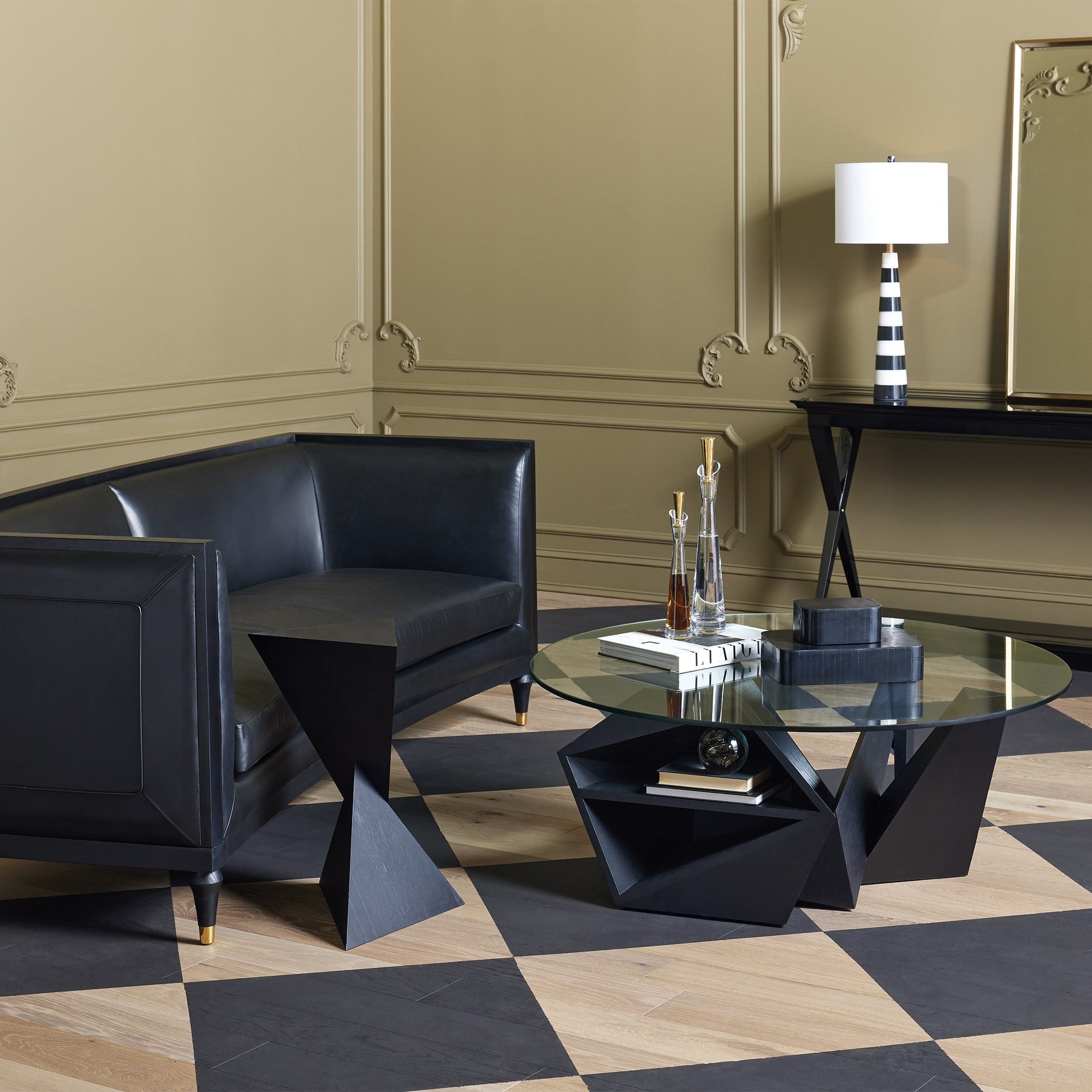 Global Views Spectrum Side Table