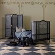 Global Views Blackened Josephine Oak Bed