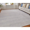 Feizy Prasad 39N8F Modern Distressed in Ivory/Silver/Gray
